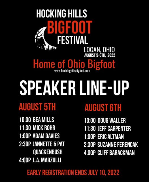 Hocking Hills Bigfoot Festival Downtown Logan, Ohio